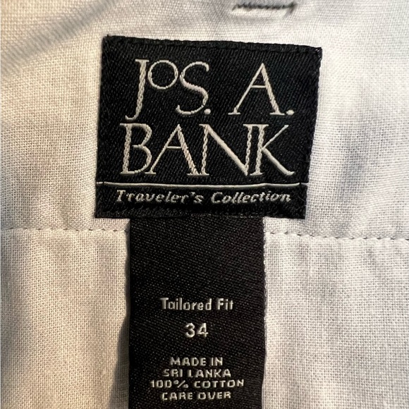 JoS. A. Bank Tailored Fit Travelers Collection Men’s Shorts 100% Cotton Waist 34 - Picture 8 of 9